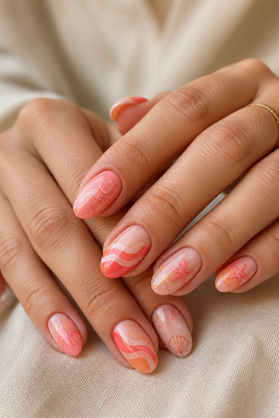 ocean inspired nail art techniques