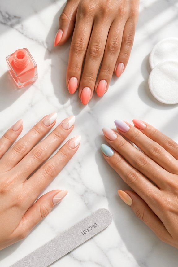 salon or diy nail care