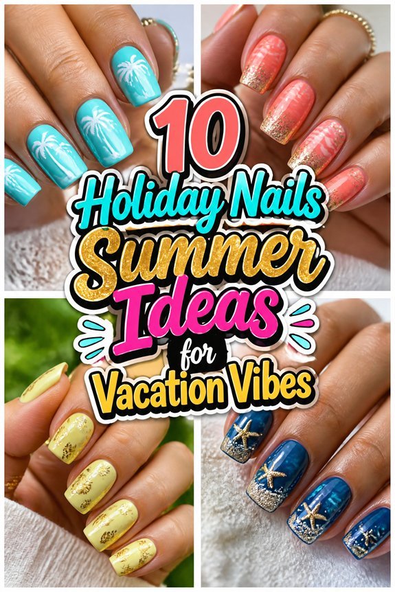vacation ready summer nail designs