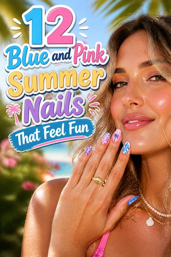 colorful summer nail designs