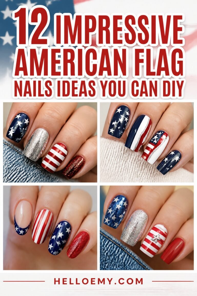 diy american flag nail designs