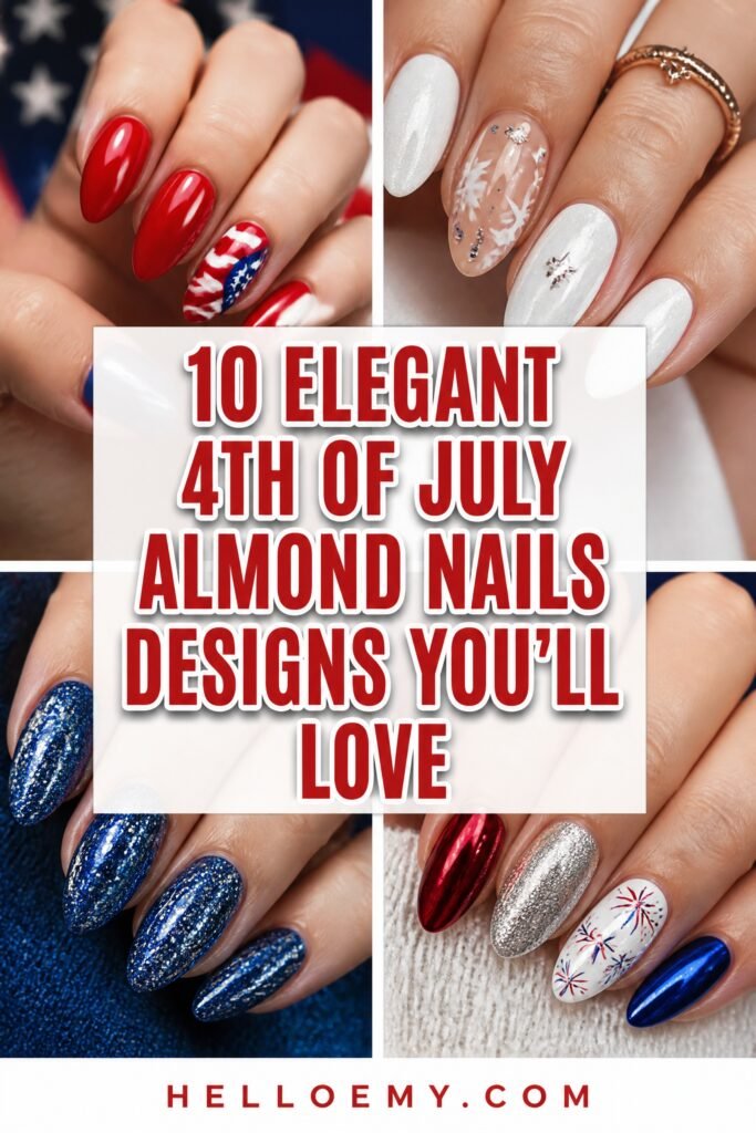 elegant almond nail designs
