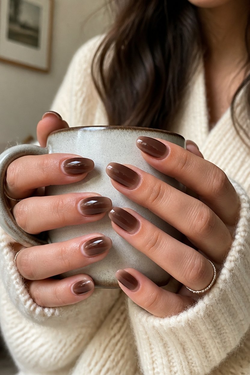 elegant gradient nail technique