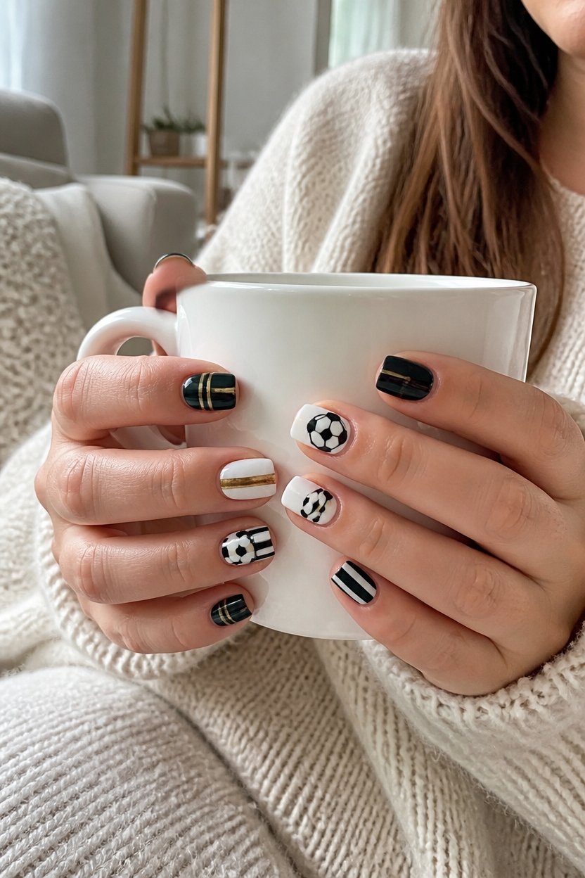 elegant minimalist nail designs