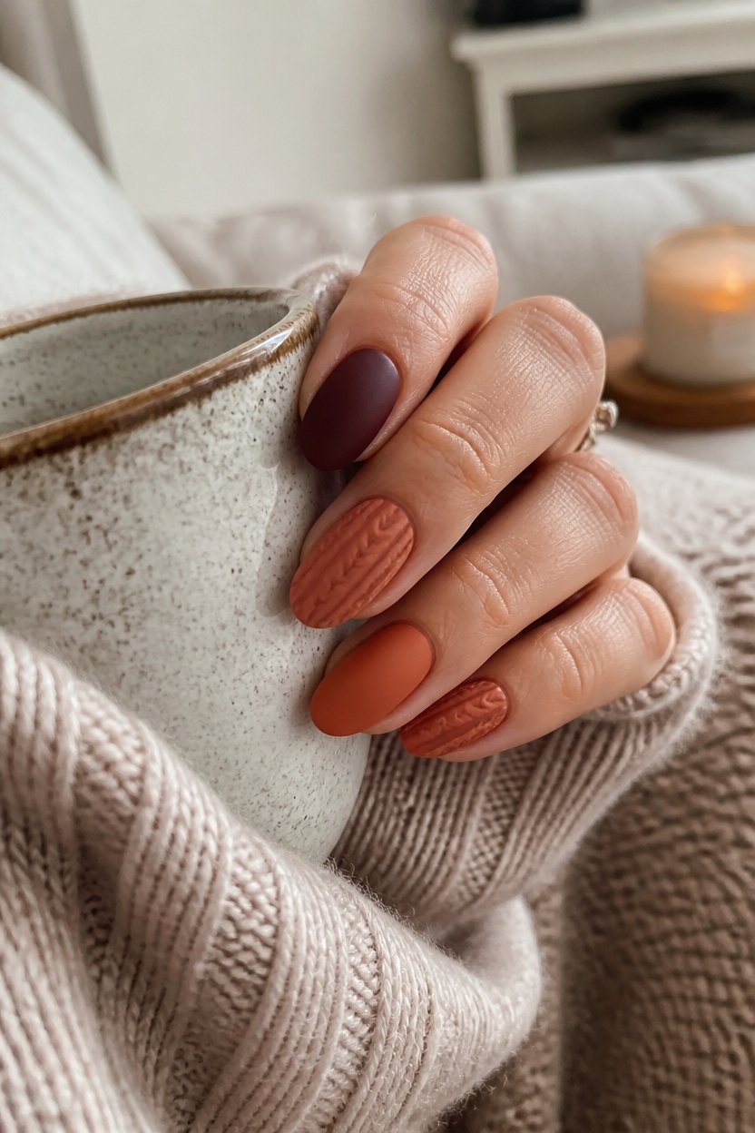 fall acrylic nail care