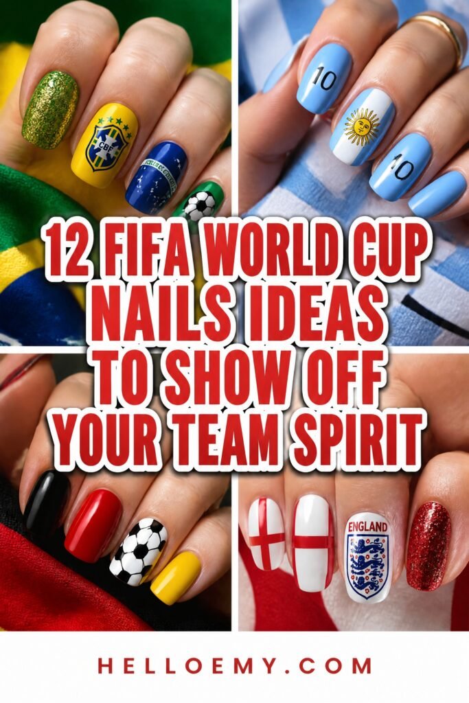 fifa world cup nail designs