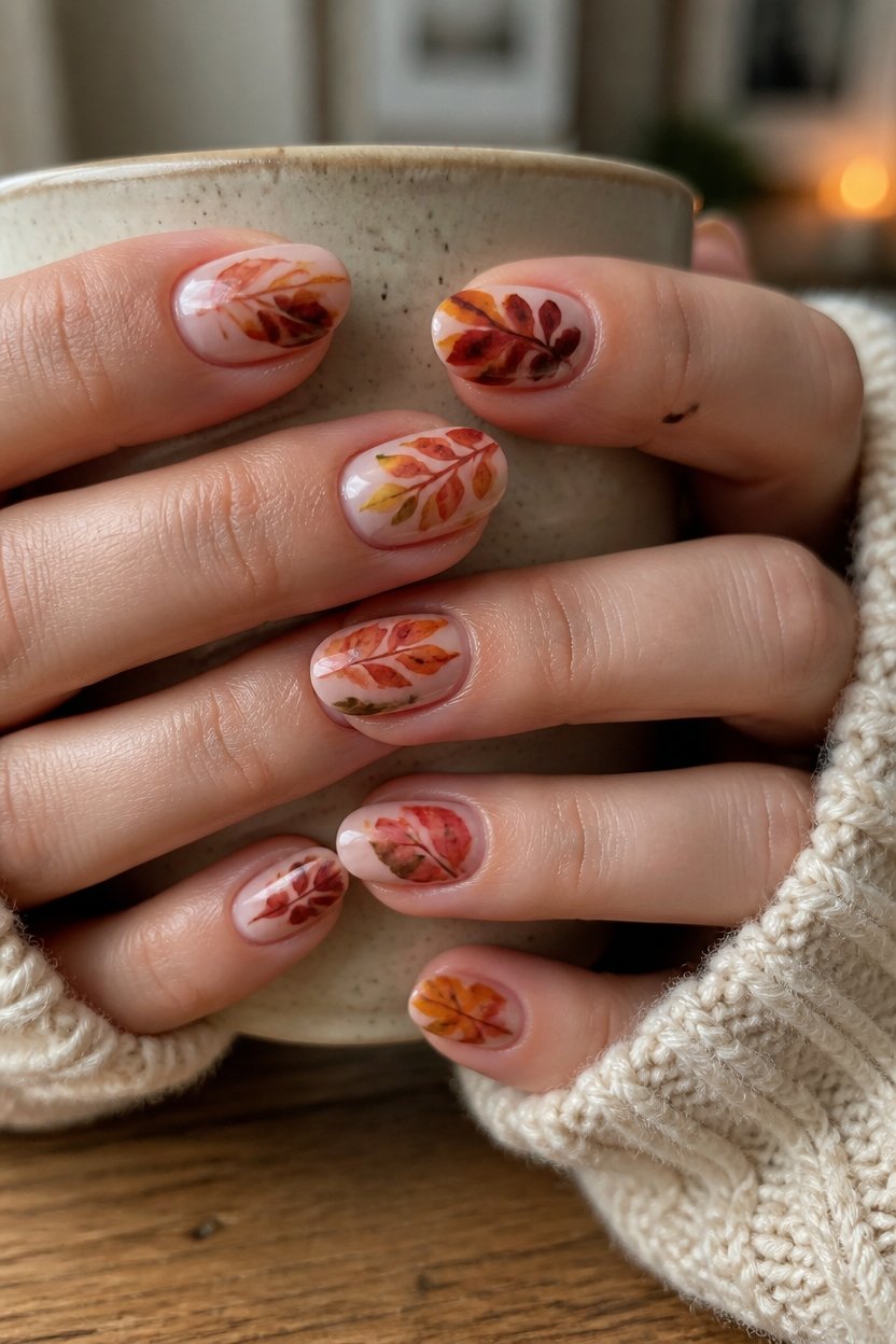 forgiving watercolor nail technique