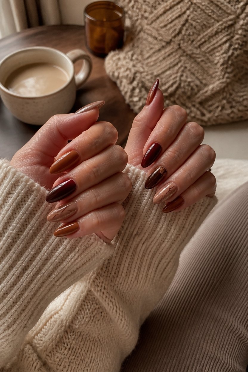maintain almond acrylic nails