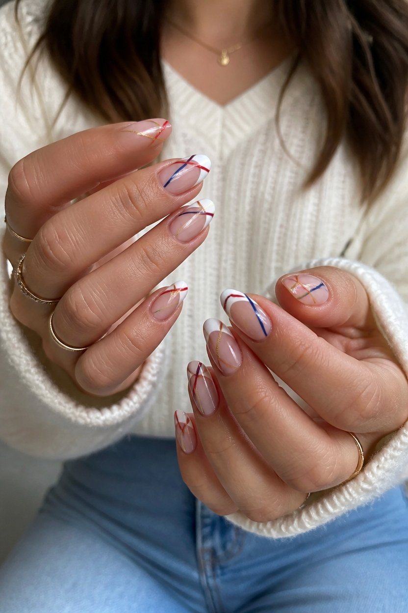 miniature victory banner nails