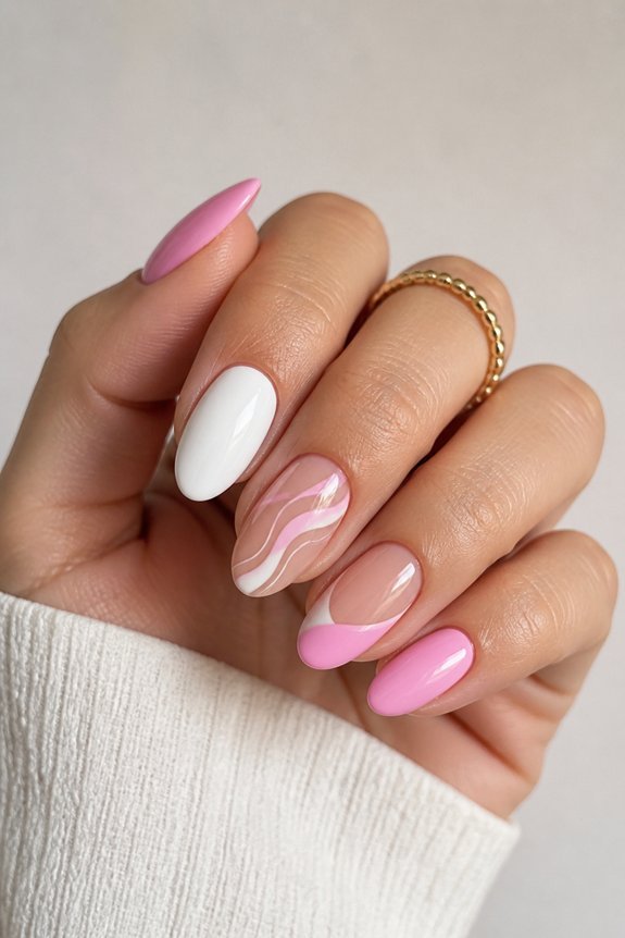 modern nail art technique