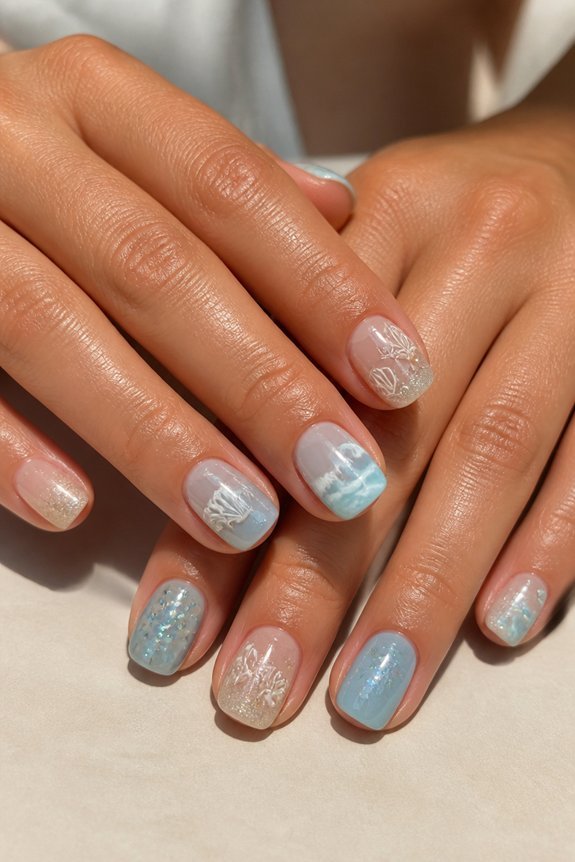 ocean inspired nail art techniques