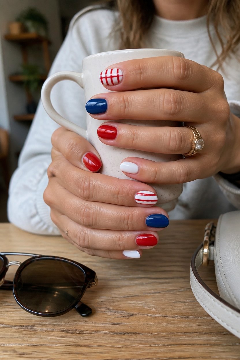 patriotic gel nail designs