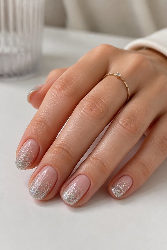sparkly durable summer nails