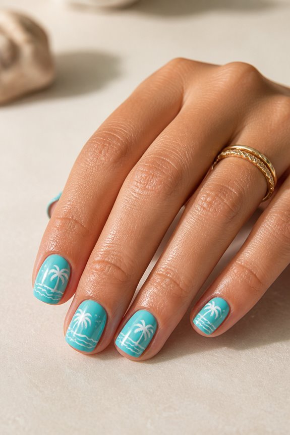 tropical nail designs inspiration