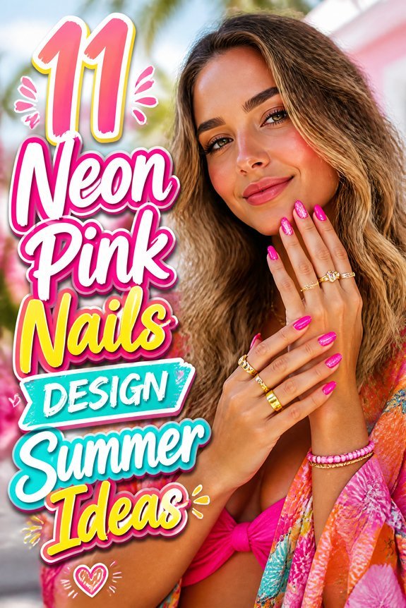 vibrant summer nail designs