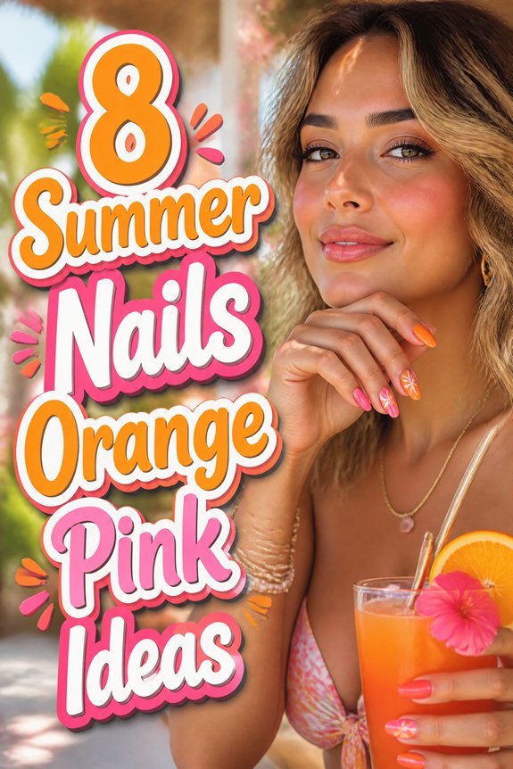 vibrant summer nail designs