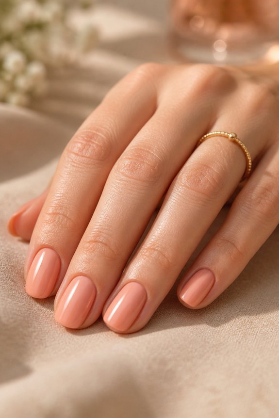warm versatile summer nails