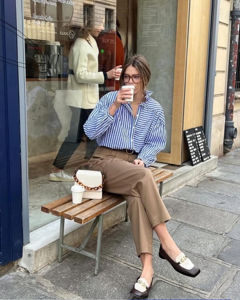 Blue Striped Shirt