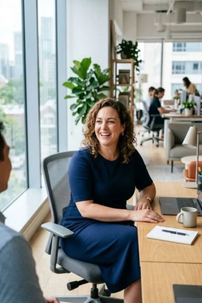 work outfits for curvy women