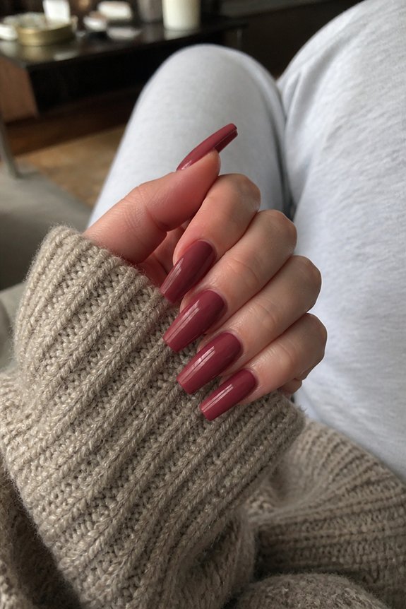 coffin nails for dramatic style