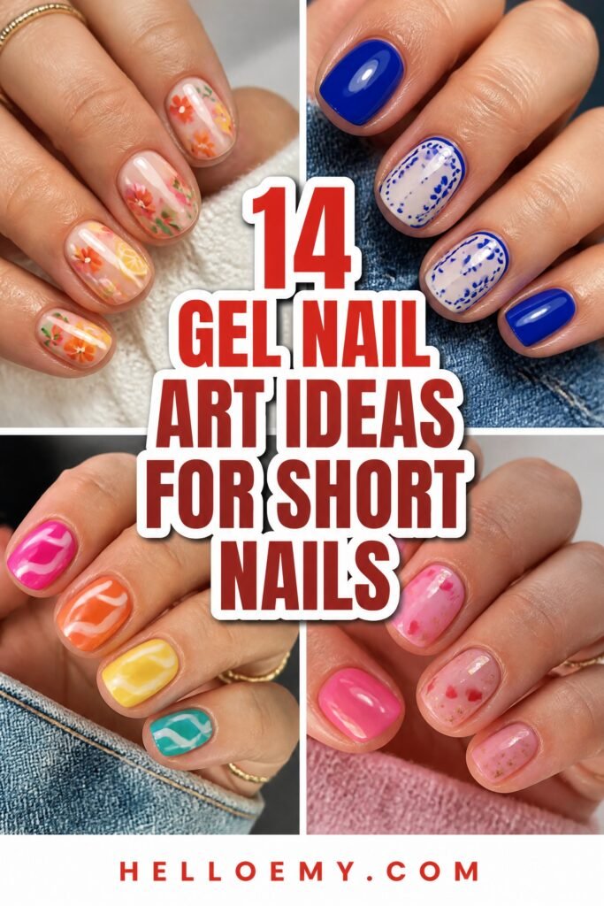 creative short nail designs