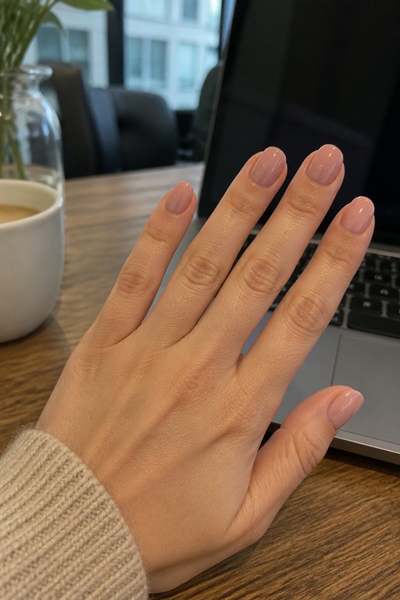 effortlessly professional nail shape