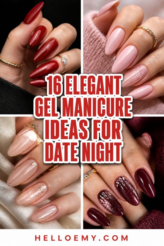 elegant date night nails