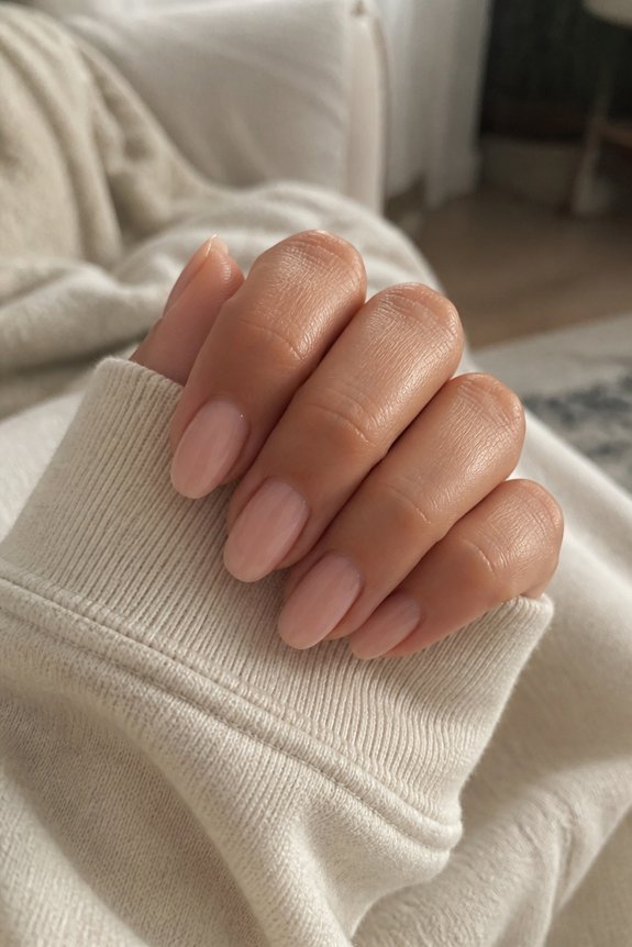 elegant tapered nail design