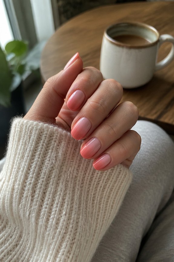 gradient ombre nail technique