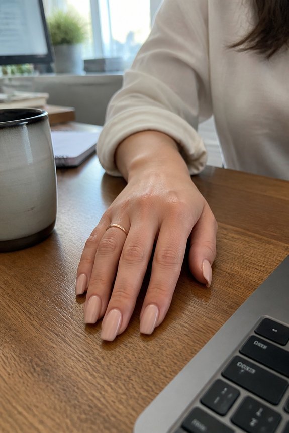 professional short coffin nails