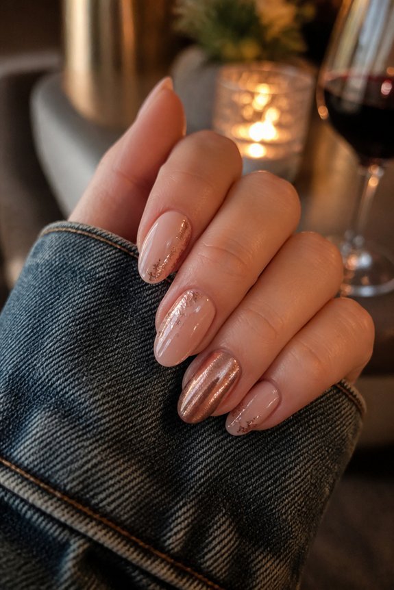 romantic rose gold elegance