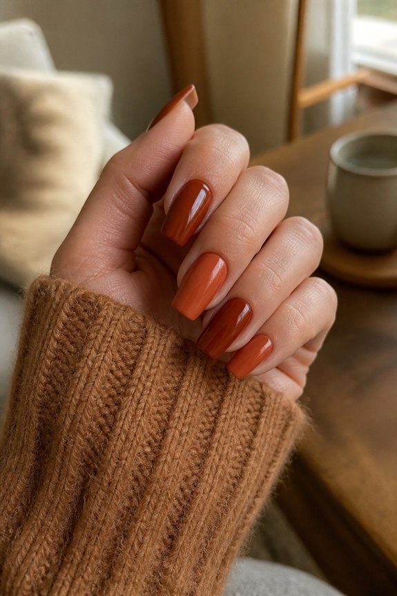 rust and terracotta elegance