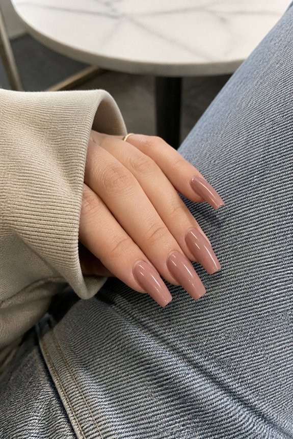 sharp angled nail design