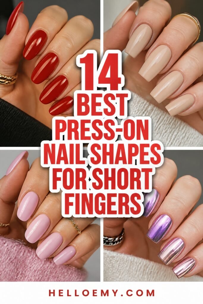 short finger nail styles