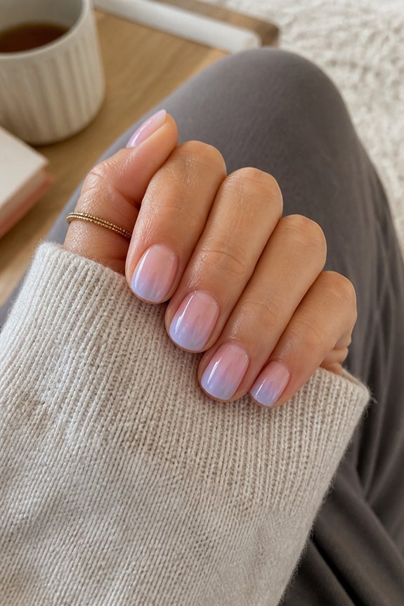 soft gradient gel nails