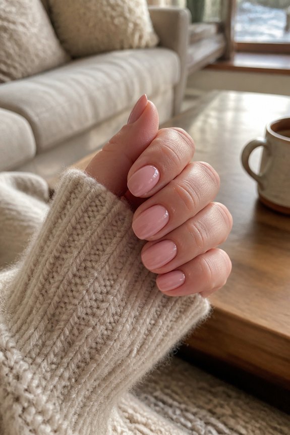 soft oval nails trend