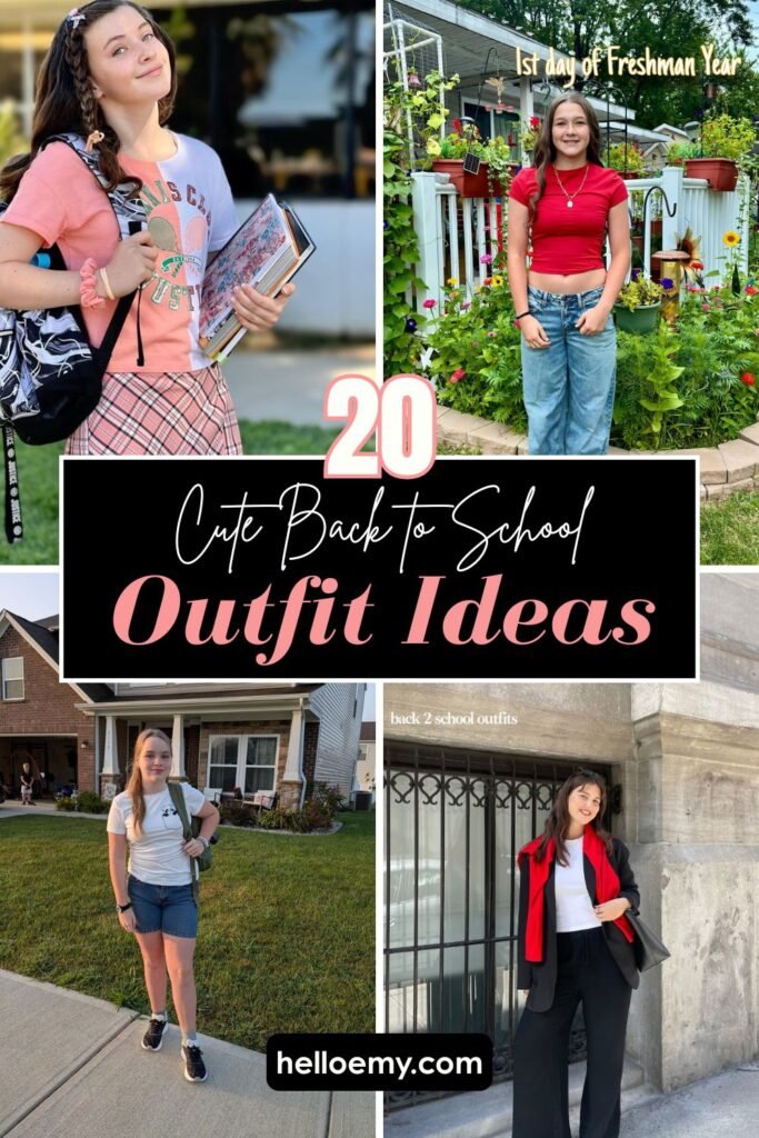 20 Cute Back to School Outfits Ideas for Teens