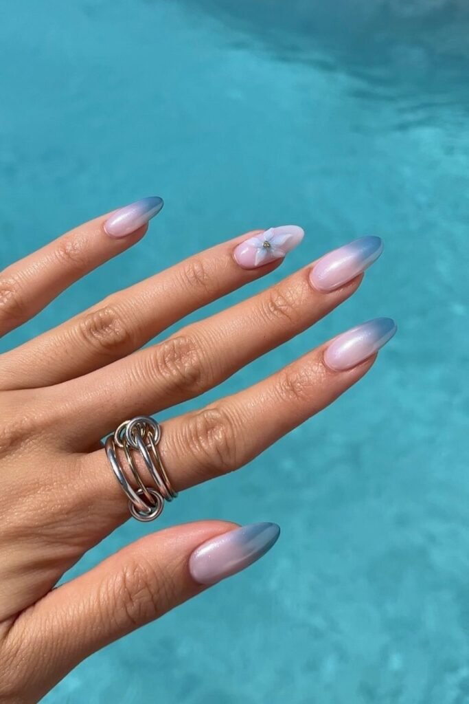 A Lavender Ombre Fading