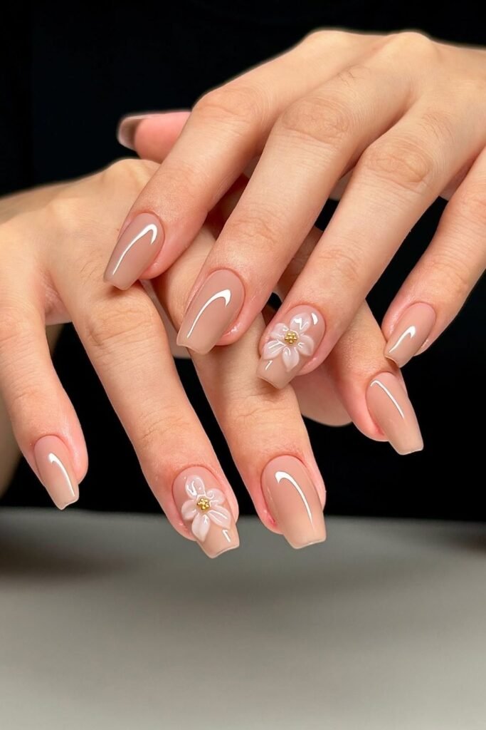 Add One Accent Nail Instead of Going Full Art on All Ten