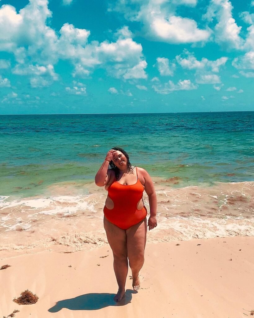 Bright Red One Piece With Side