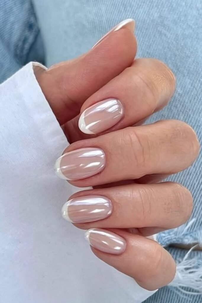 Milky Baby Pink on Both Hands, Zero Distractions