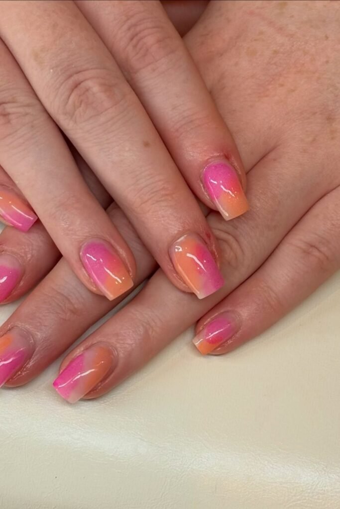 Pair a Sheer Pink Base With Thin Chrome Lines for Quiet Detail