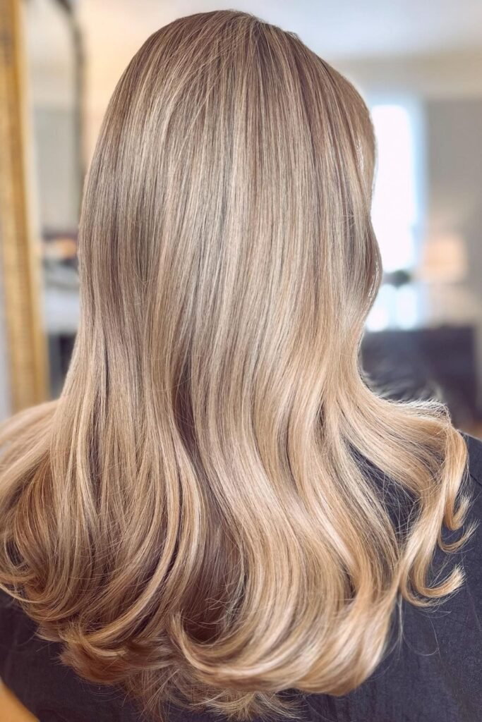 Sandy Blonde That Warms Up Toward the Ends