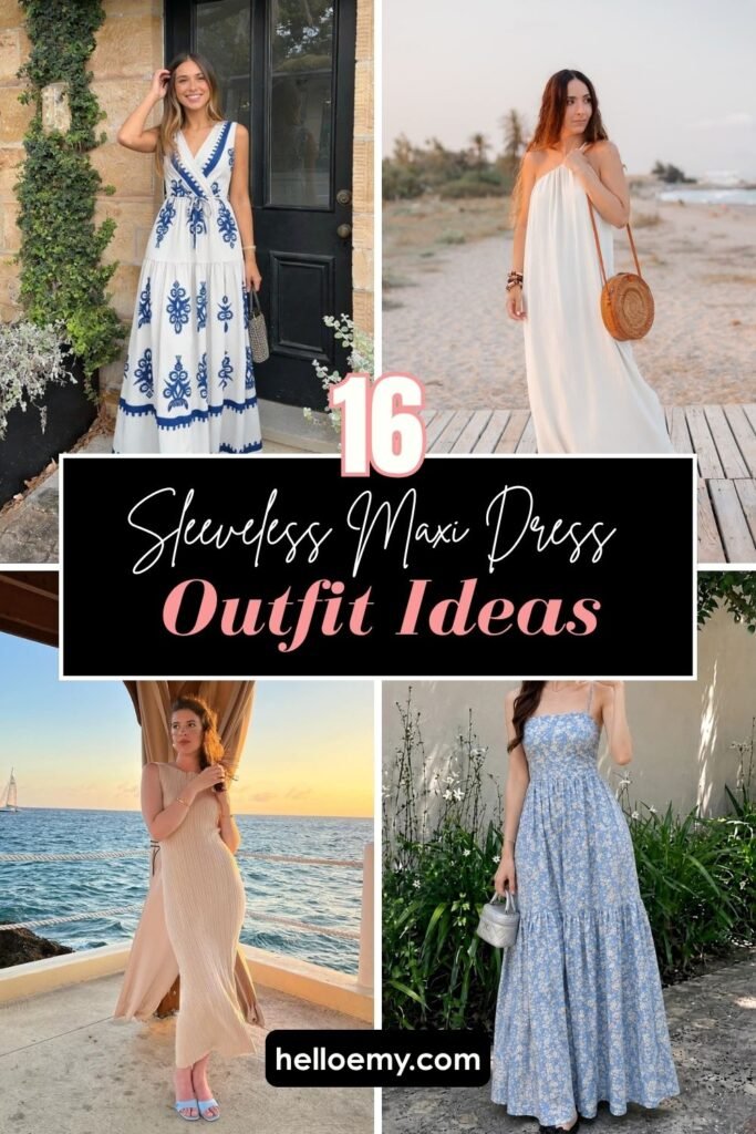 Sleeveless Maxi Dress Outfit