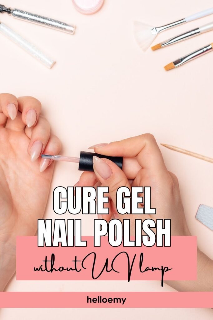 cure gel polish without lamp (