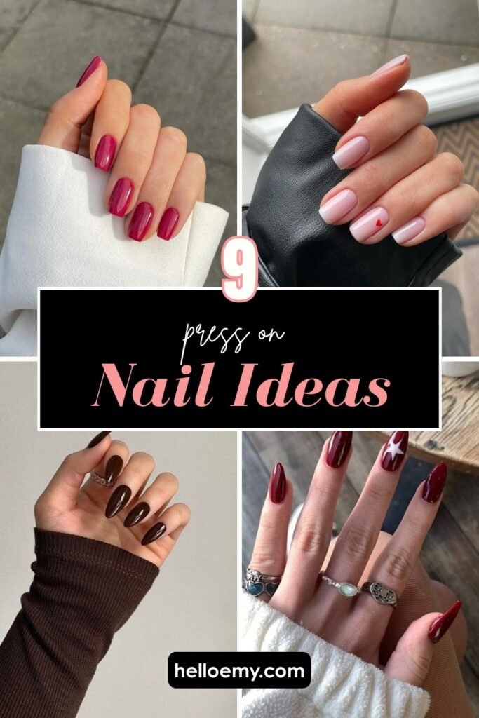 press on nail ideas