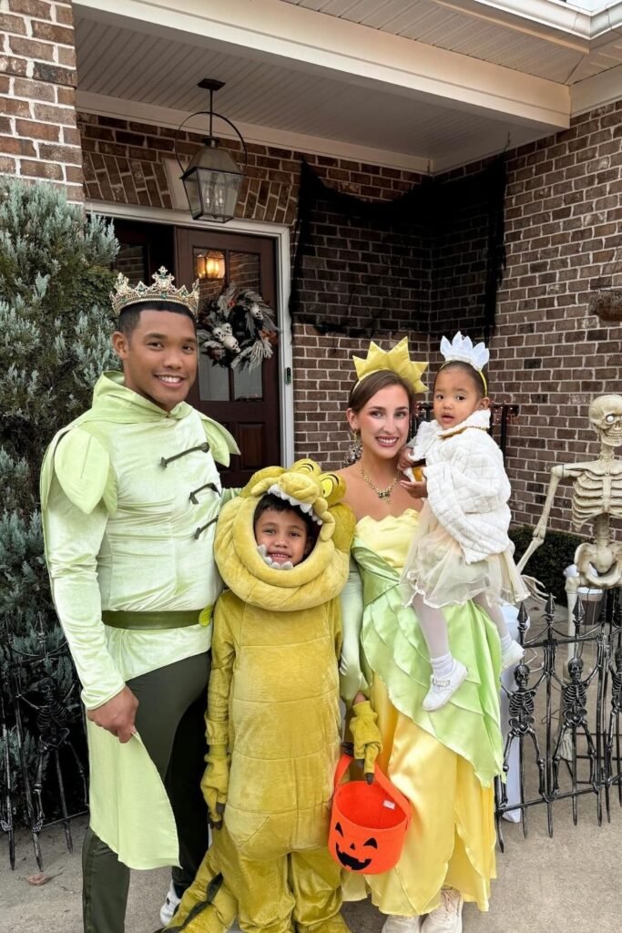 Fairy Tale Royalty in Soft Green and Gold