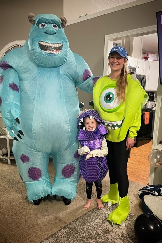Monster Trio With One Inflatable Doing the Heavy Lifting