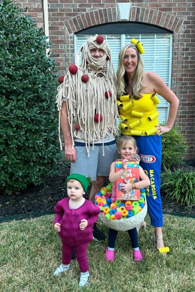 Pantry-Themed Family Costumes That Lean Funny