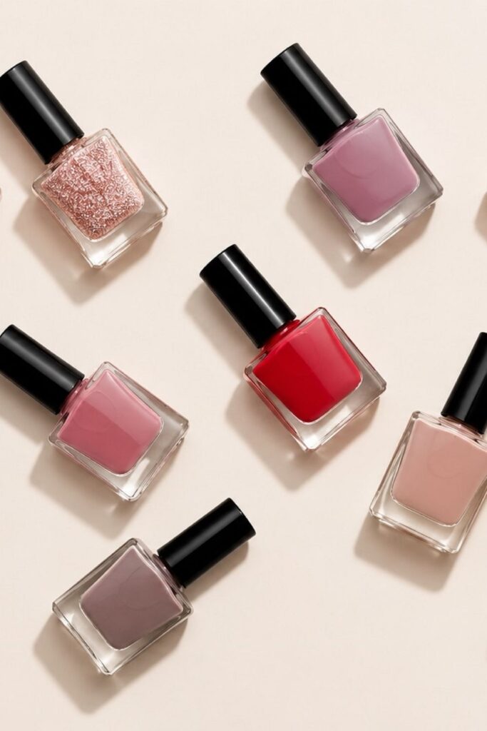 Pick three to five shades to compare